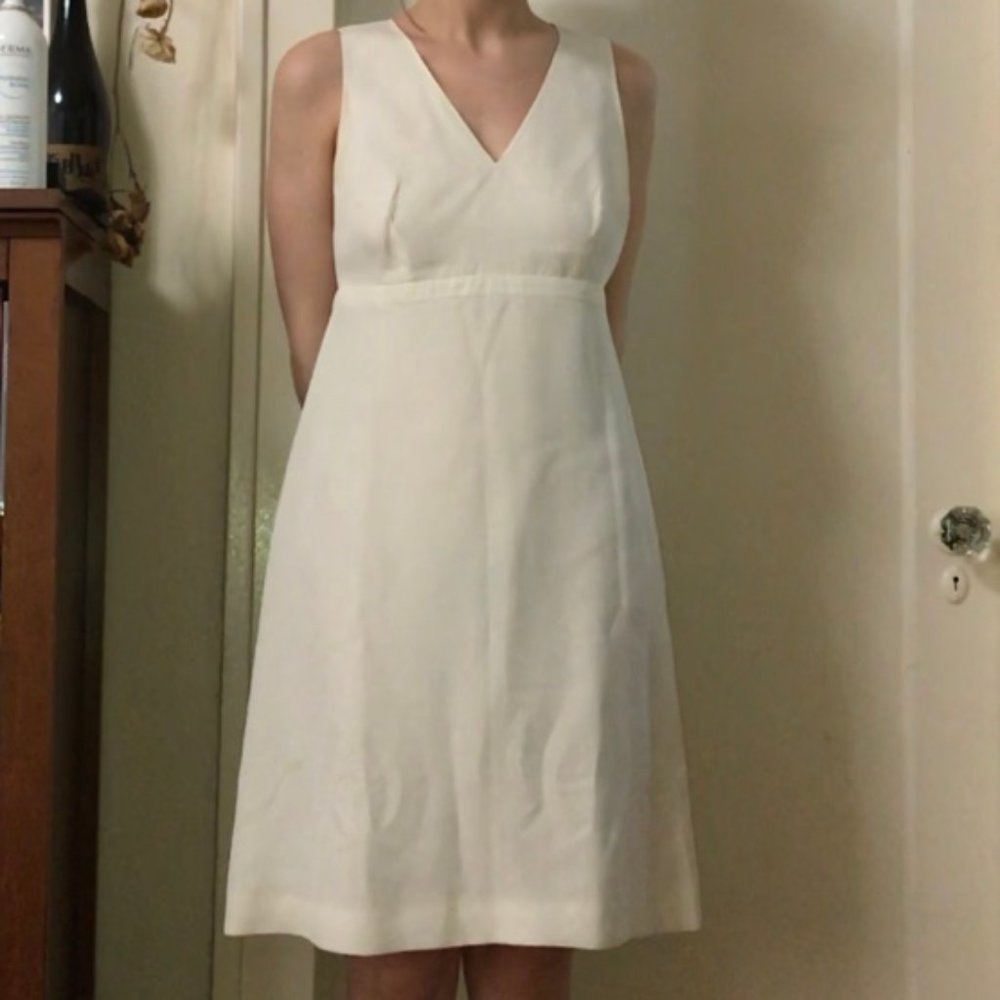 JIL SANDER WHITE DRESS